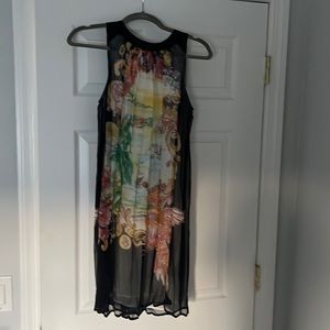 Beautiful beachy dress. Sailboat pastel print